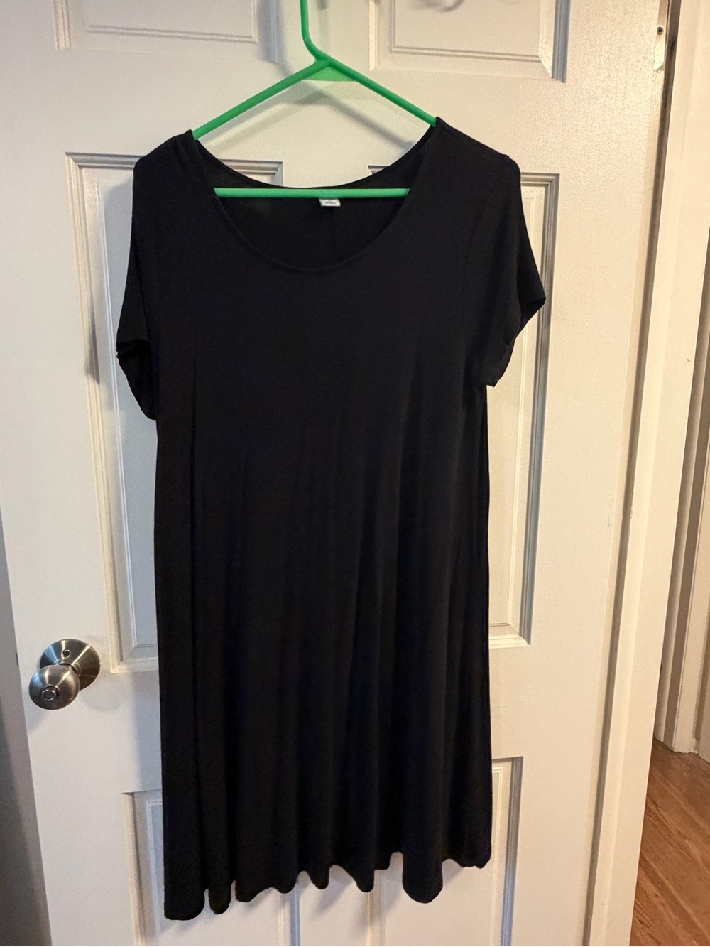 Old NavyBlack Short Sleeve Swing Dress